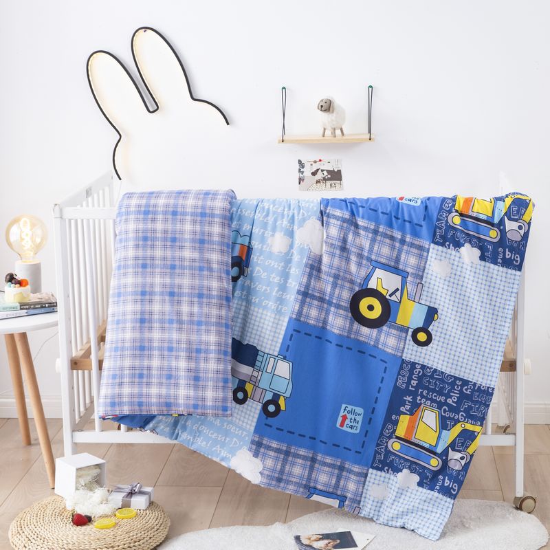 纯棉被套单件全棉单人被罩120x150cm儿童幼儿园婴儿宝宝卡通被子