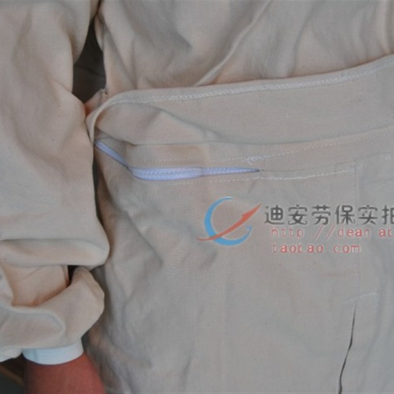 连体喷砂服 油漆服 打砂衣 喷漆服 帆布防尘服 防护服 喷砂帽