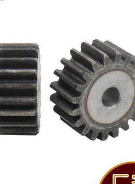 16齿齿20 1 齿代齿齿齿轮 1821直齿轮  7齿正可19模 加工55M