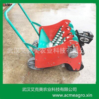 手推种植播种机大蒜播种机电动大蒜播种机手推蒜瓣播种器