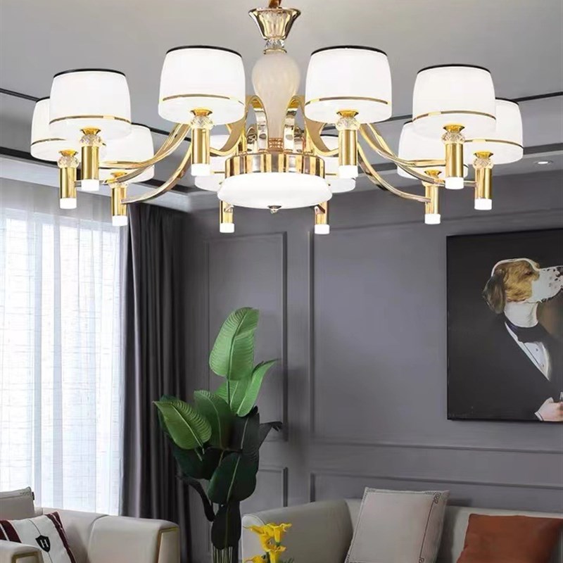 2022新款北欧客厅吊灯现代简约大气家用卧室餐厅全屋X套餐组合灯