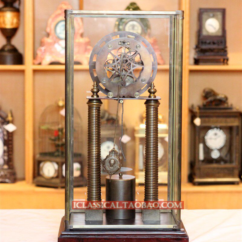 钟表 仿古钟 表 古典机械座钟工艺摆设 欧式钟表 骨架钟