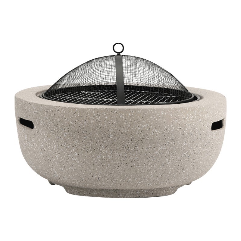 围炉煮茶烤火炉取暖环保烧烤桌烤串烤生蚝碳烤炉多功能木炭烧烤炉