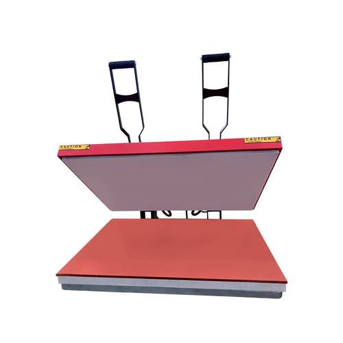 60*100手动高压大幅面平板烫画机 大尺寸服装鼠标垫烫画热转印机