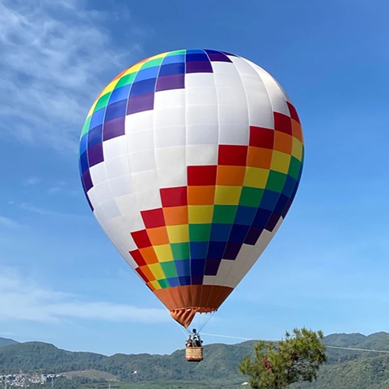 载人飞行热气球观光升空广告宣传景区旅游飞行器装饰气模定制