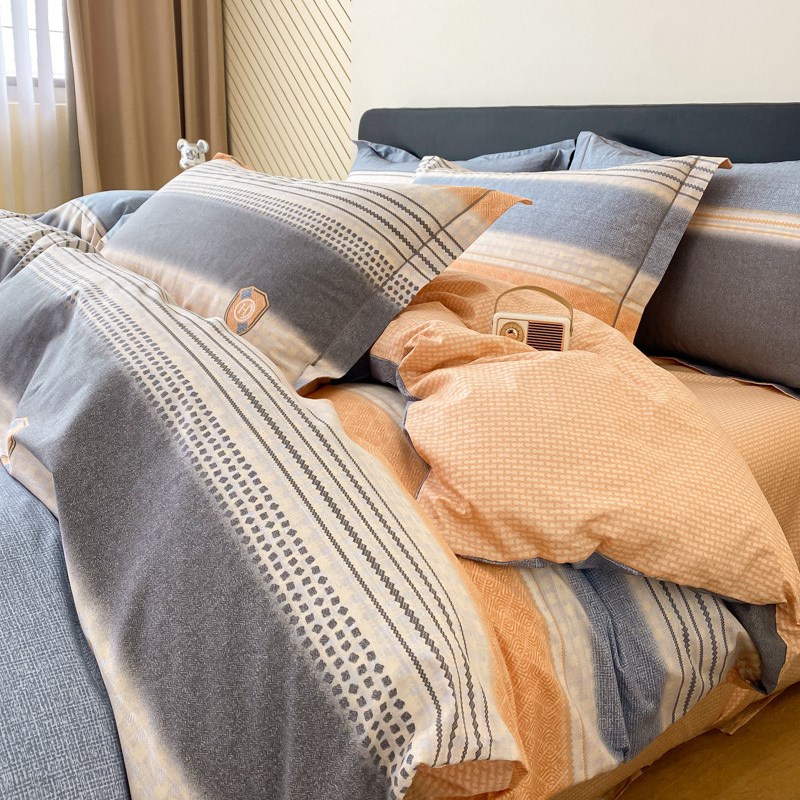 高端80支新疆长绒棉全棉四件套100%纯棉被套1.8床上用品学生宿舍3