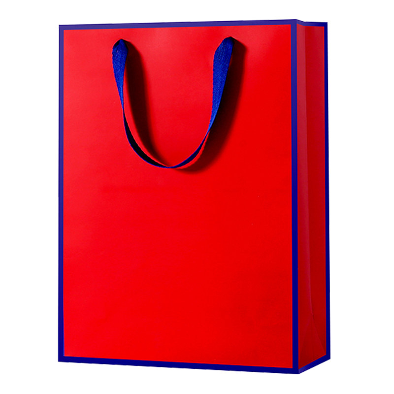 服装店袋子印刷logo手提袋纸袋定制高档纸质礼品袋包装袋加厚定做