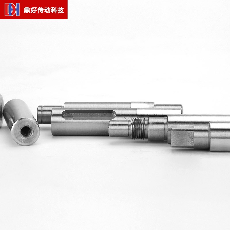 镀铬光轴导轨圆铁金属原材料棒加工车铣内外圆螺纹键槽平面精加工