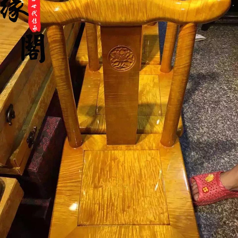 金丝楠木凳子富贵凳 方凳 红木家具板凳 木雕官帽靠背椅子儿童凳