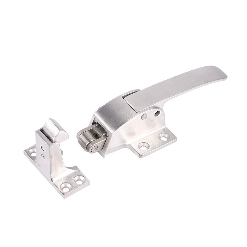 锁不钢烘箱把门锁锈 冰柜拉手 可调节拉手搭扣手冷库门门235把手