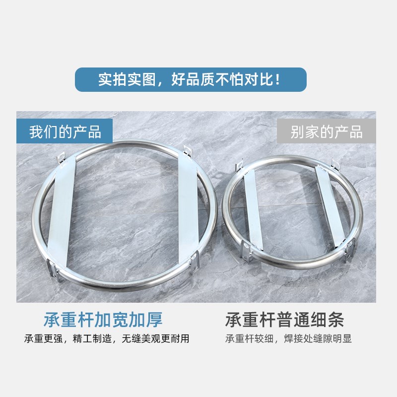 不锈钢汤桶架奶茶桶架带滑轮推车支架商用食堂餐厅开水桶保温桶架