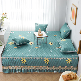 榻榻米专用床单榻榻米床盖农村炕单电热I炕盖垫子防滑可机洗可定