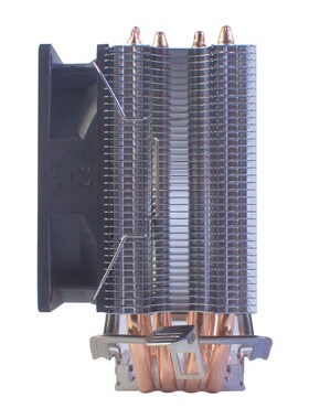 兰硕冰刃300四铜管静音CPU散热器多平台台式电脑CPU4热管静音CPU