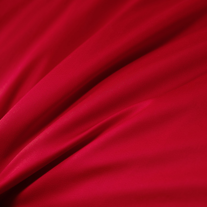 凤冠霞帔婚庆床上用品四件套十套带床旗大红色喜庆龙凤刺绣花