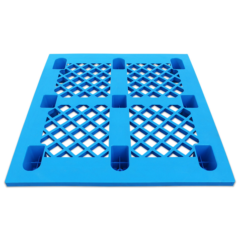 固腾网格九脚塑胶塑料托盘叉车板长方形物流仓库货物防潮栈板卡板