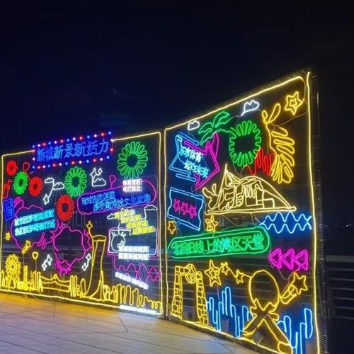 霓虹灯发光字定制手举牌led灯带广告牌字母网红背景墙户外招牌