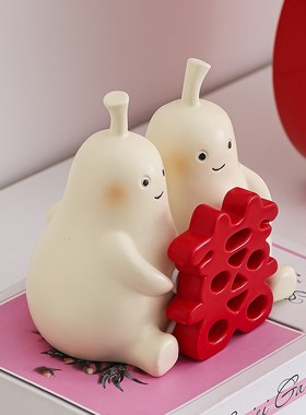 新婚礼物喜字摆件婚房布置婚礼装饰品送新人送闺蜜订婚结婚礼品