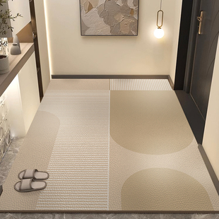 高级家用进门PVC耐脏入户门z地垫垫子免洗可擦防滑现代简约地毯