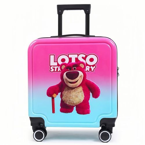 儿童可坐拉杆箱学生卡通时尚logo轻便行李箱20寸旅游登机箱