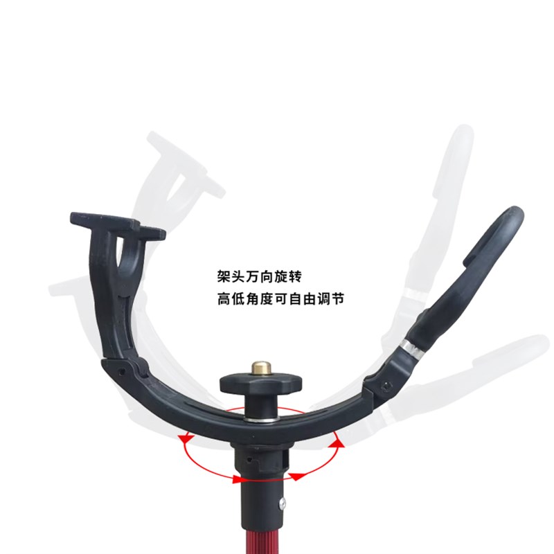 新款鱼竿矶钓支架饵料筏钓桶路滑支架钓箱海钓船钓矶钓炮台架杆器