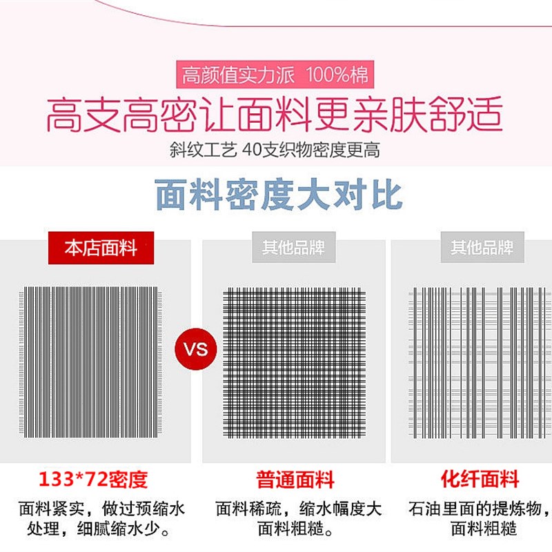 100%纯棉床上四件套全棉被罩男孩子1米8x2米200x230被套床单定做