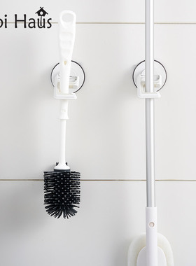 Cobi Haus吸盘拖把壁挂免打孔挂钩挂架卫生间强力承重拖把架神器