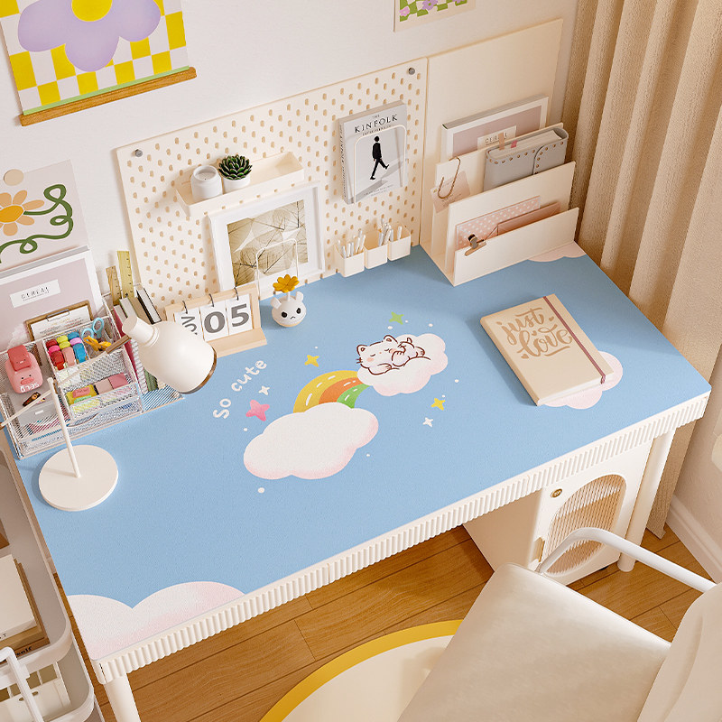 书桌垫子防水可擦洗学生办公桌课桌桌面小学生儿童学习桌专用桌布,居家布艺,桌布,淘宝优惠券,粉丝福利购,淘宝优惠卷