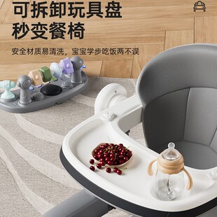 儿童学步车防o型腿婴儿防侧翻可折叠手推车宝宝可坐可推行起步车