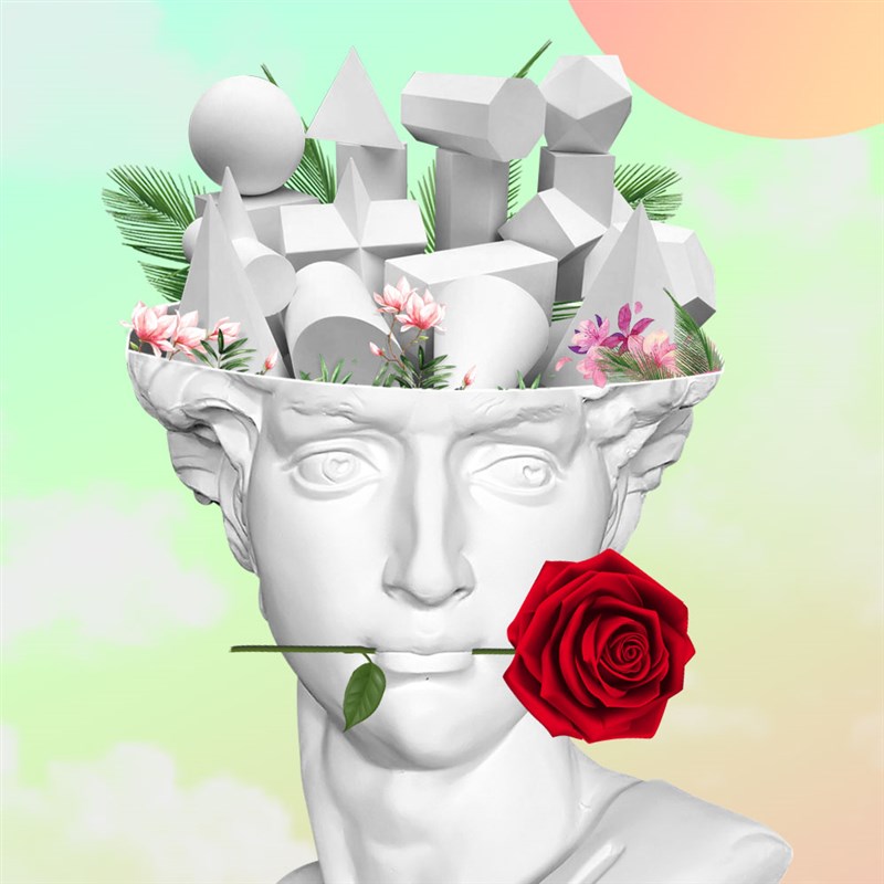 石膏几何体模型静物素描正方体石膏圆球体艺考美术教具单个摆件