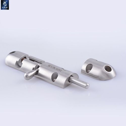 插销明装木门金属门304精铸不锈钢电焊防撞防火防盗通道门闩插销