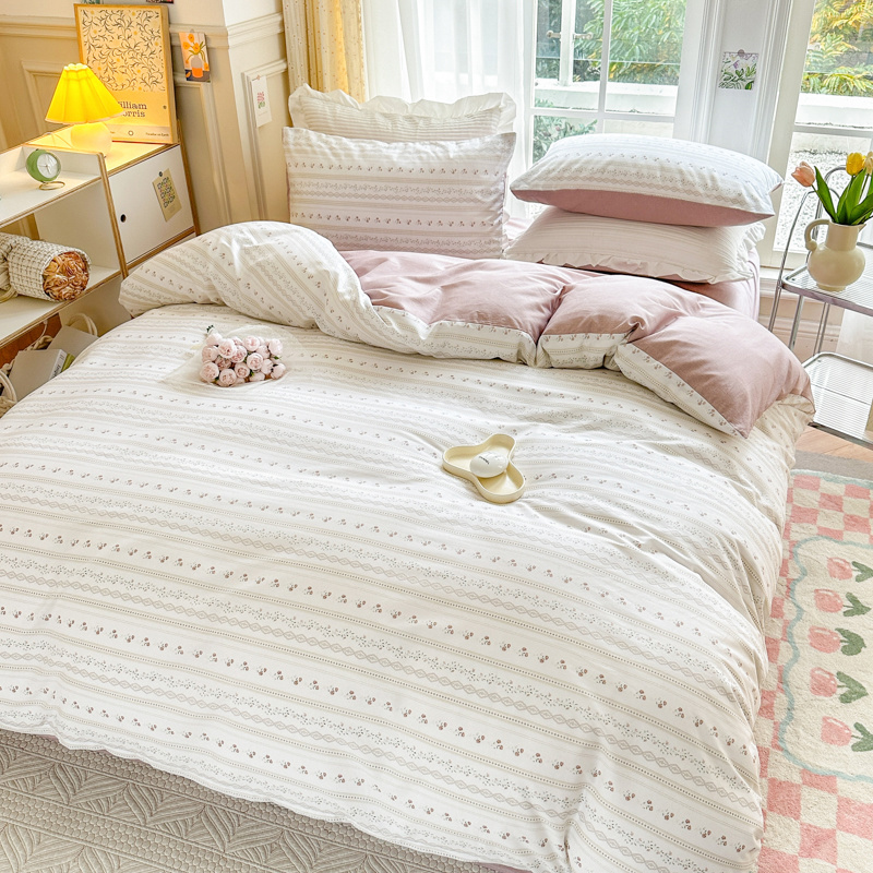 被套单件全棉单人被罩150x200宿舍儿童双人被单200x230被单套