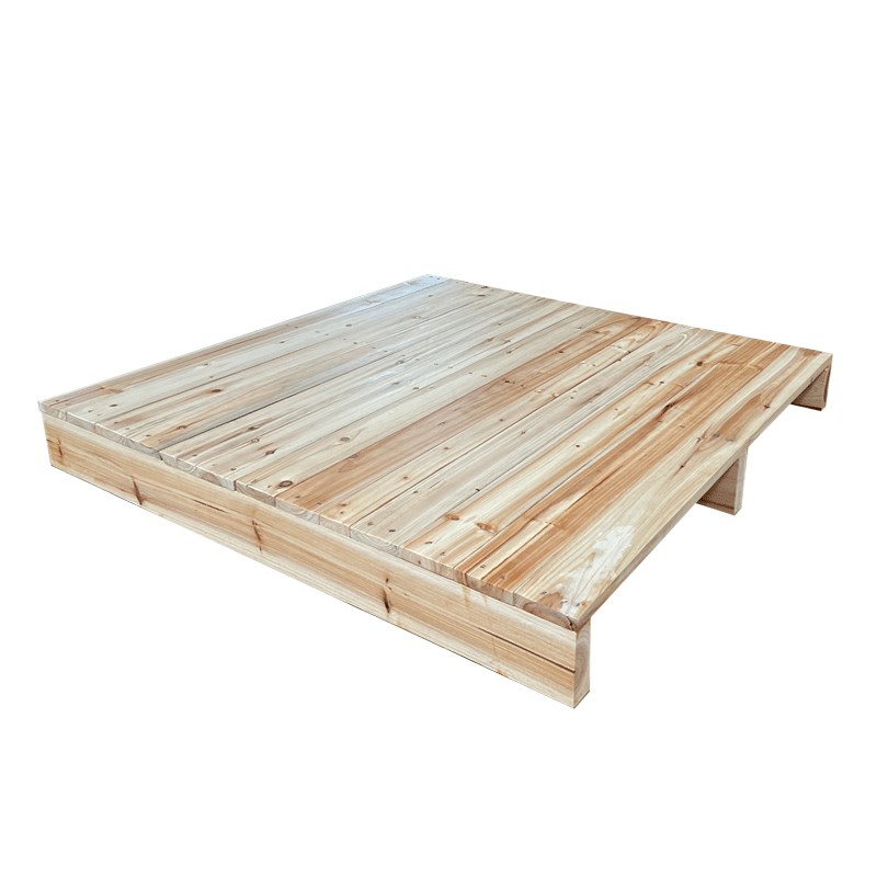 定制户外防水木地台露营地垫阳台防潮地铺板榻榻米床高品质木托盘