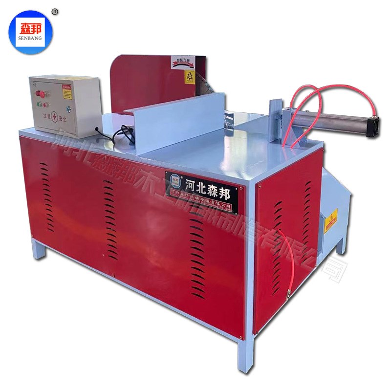 断木锯自动截料锯木工机械 开段机器商用气动木料切断锯木材切割