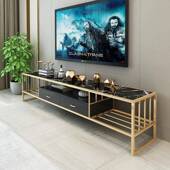 客厅大理电视柜抽小户型欧式 铁艺屉视听石柜后现代YP181028轻带奢