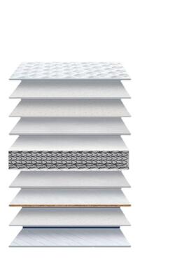 席梦思QLO弹簧垫经济软硬床两用型厚..乳米胶椰棕家用天然