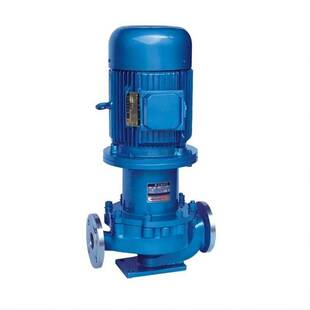 苏天化CQB50-160L立式不锈钢管道式磁力驱动泵立式无泄漏管道泵