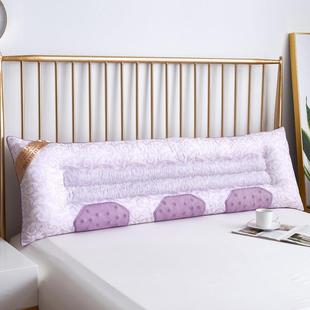 决明子双头人枕1.2AL101556m长条枕芯荞麦护颈枕加米8长情1侣枕一