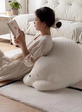 趴熊沙发客椅厅卧室动物人趴座设计师款网CDT红北极熊懒沙发单人