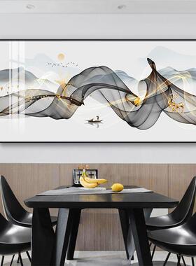 挡XVJ电表箱长装饰画大尺寸配电箱电闸遮盒抽象免挂打孔超横款弱