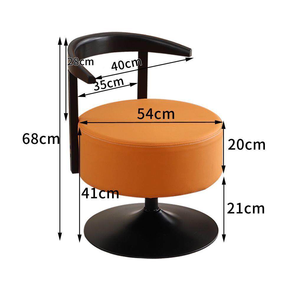 单人发椅懒人沙发靠背转椅户型圆小形旋座椅客厅沙87359阳台休闲