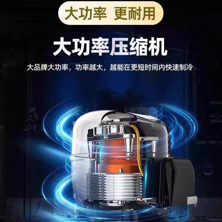 472车动三轮移摆摊冰箱台式冷藏展示柜凉菜水果捞餐厅保炸串商用