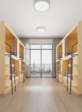 太工空板式上下床双层电竞酒店宿舍青旅公寓职员民上宿板式舱GYC-