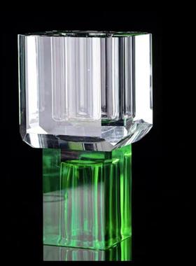 寂现代火炬简约色橙水晶器ER5464EU样板间客厅诧蓝色橙色灰色装饰