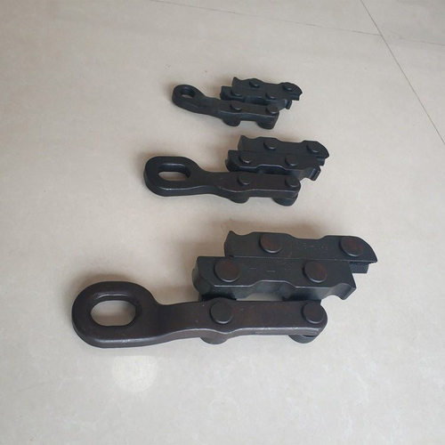 平行式地线卡绳器德式蛙式卡线器钢绞线紧线器夹头鬼爪卡线钳