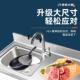 厨房锈钢水槽带支架移动简洗洗碗易盆75 40免打孔操作打荷台一体