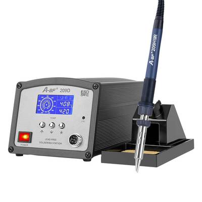 A-BF/不凡ABF-209D高频智能电焊台自动休眠可调恒温电烙铁300W