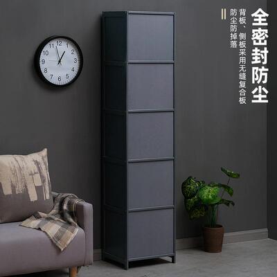 庭收纳柜室子储物柜置2227CHFM物柜层带多柜门卧家用落地置物架书