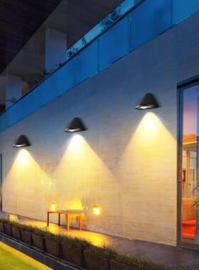 户外墙壁灯10BD1221W水防LED洗灯别墅庭院走廊壁过道楼梯上下照外