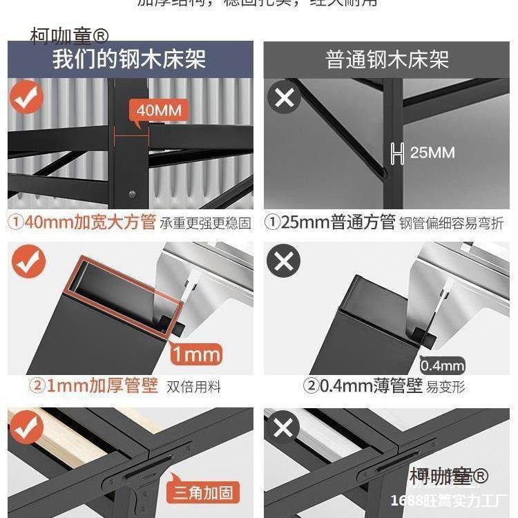 可收起来的床不占空间的折叠床一米二床宽80公分的单人床1麦太保