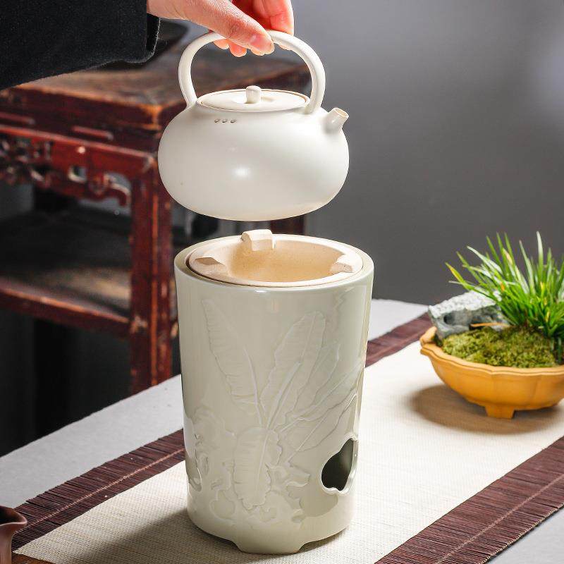 煮茶围炉装碳火套煮炉家用室内茶炉取冬80640季暖炉小号烧烤炭炉,餐饮具,整套茶具,淘宝优惠券,粉丝福利购,淘宝优惠卷